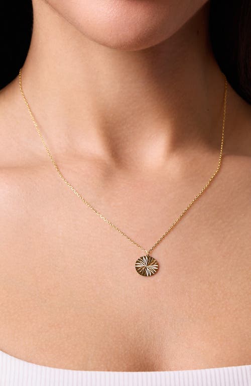 Bony Levy 14k Gold Medallion Pendant Necklace In Gold