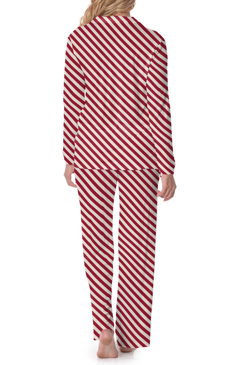 KicKee Pants Stripe Pajamas, Alternate, color, 