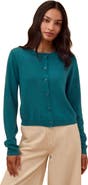 Celtic & Co. Fine Knit Merino Crew Neck Cardigan