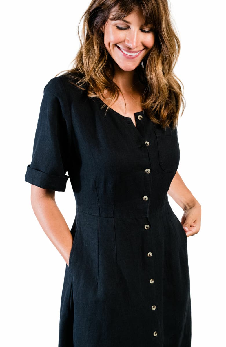 ABLE Sierra Utility Midi Dress, Alternate, color,