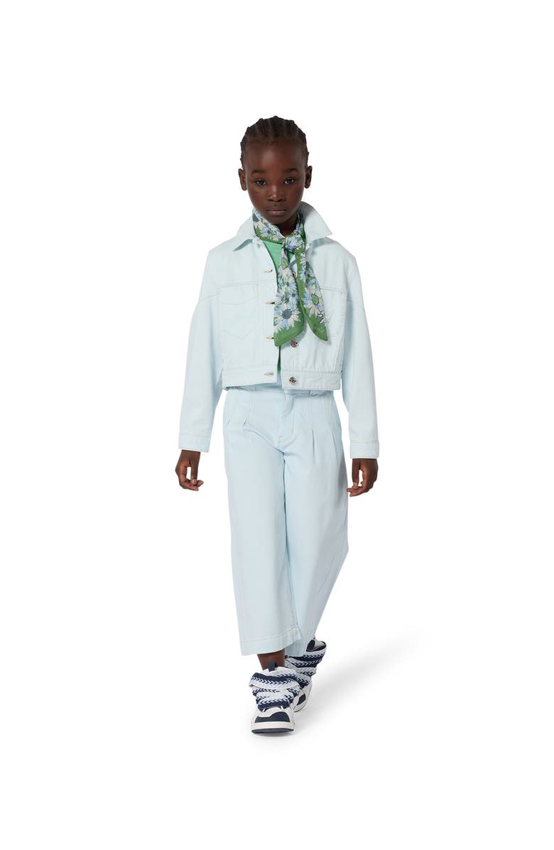 Lanvin WIDE-LEG TROUSERS, Alternate, color, Blue