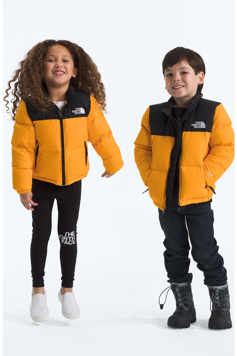 Kids' 1996 Retro Nuptse® Packable 700 Fill Power Down Jacket, Alternate, color, SUMMIT GOLD
