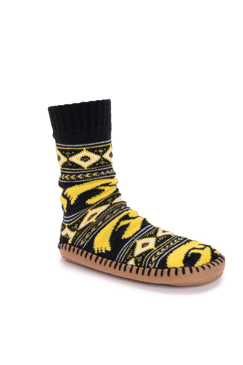 Gameday Slipper Socks, Main, color, Iowa