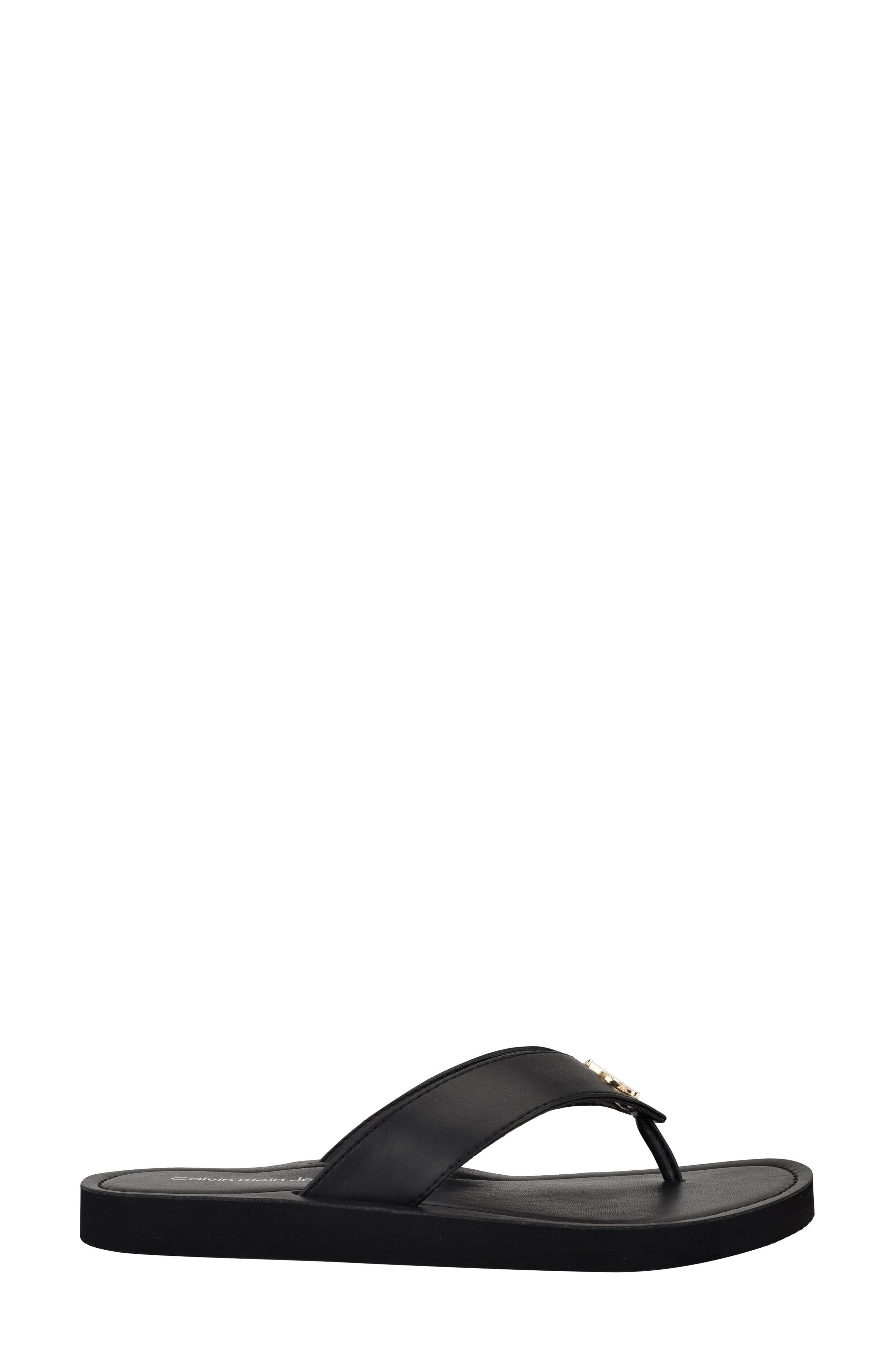 Calvin Klein Jaimze Flip Flop, Alternate, color, 