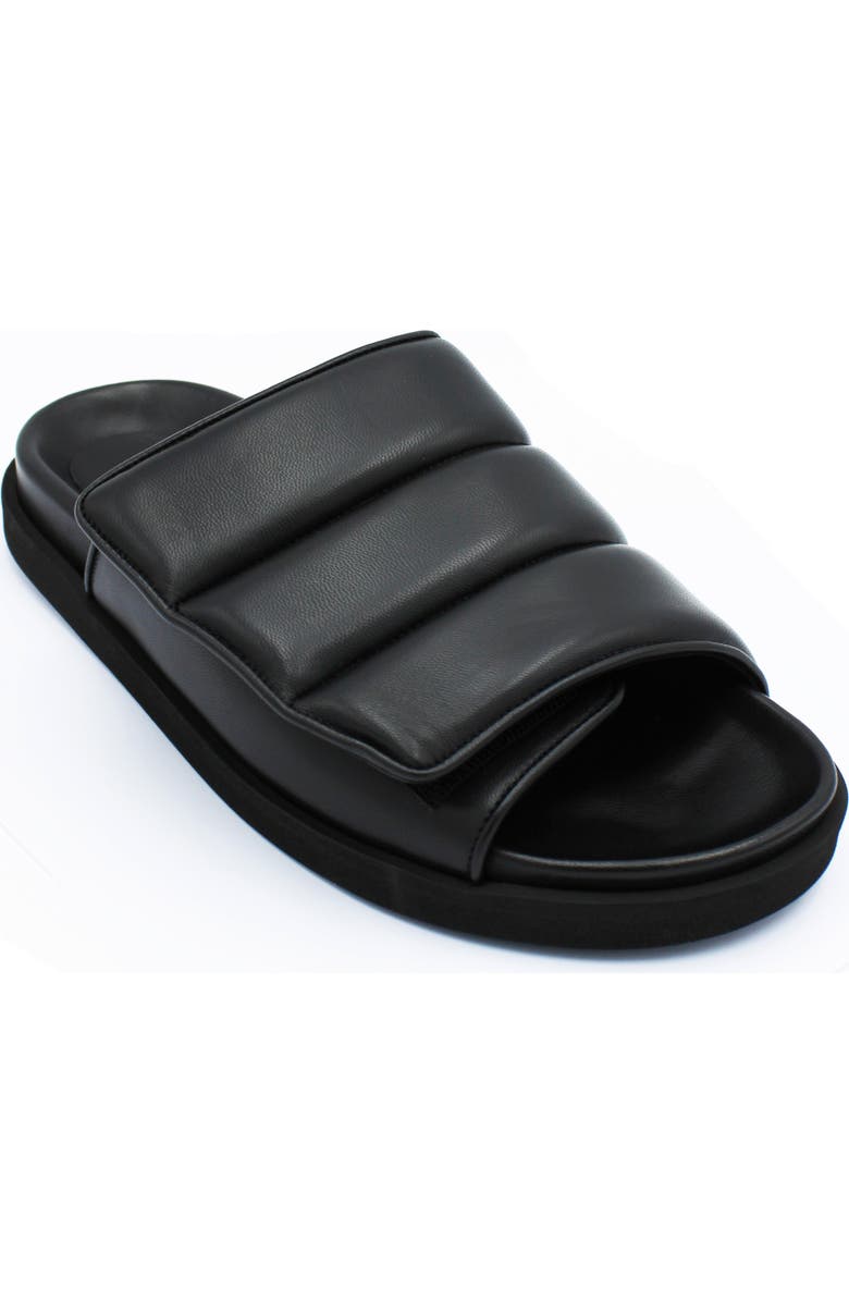 GIA BORGHINI GIABORGHINI Quilted Leather Slide Sandal, Main, color,