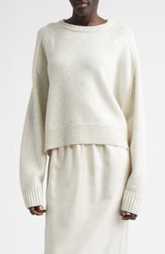 LOULOU DE SAISON Bruzzi Oversize Wool & Cashmere Sweater