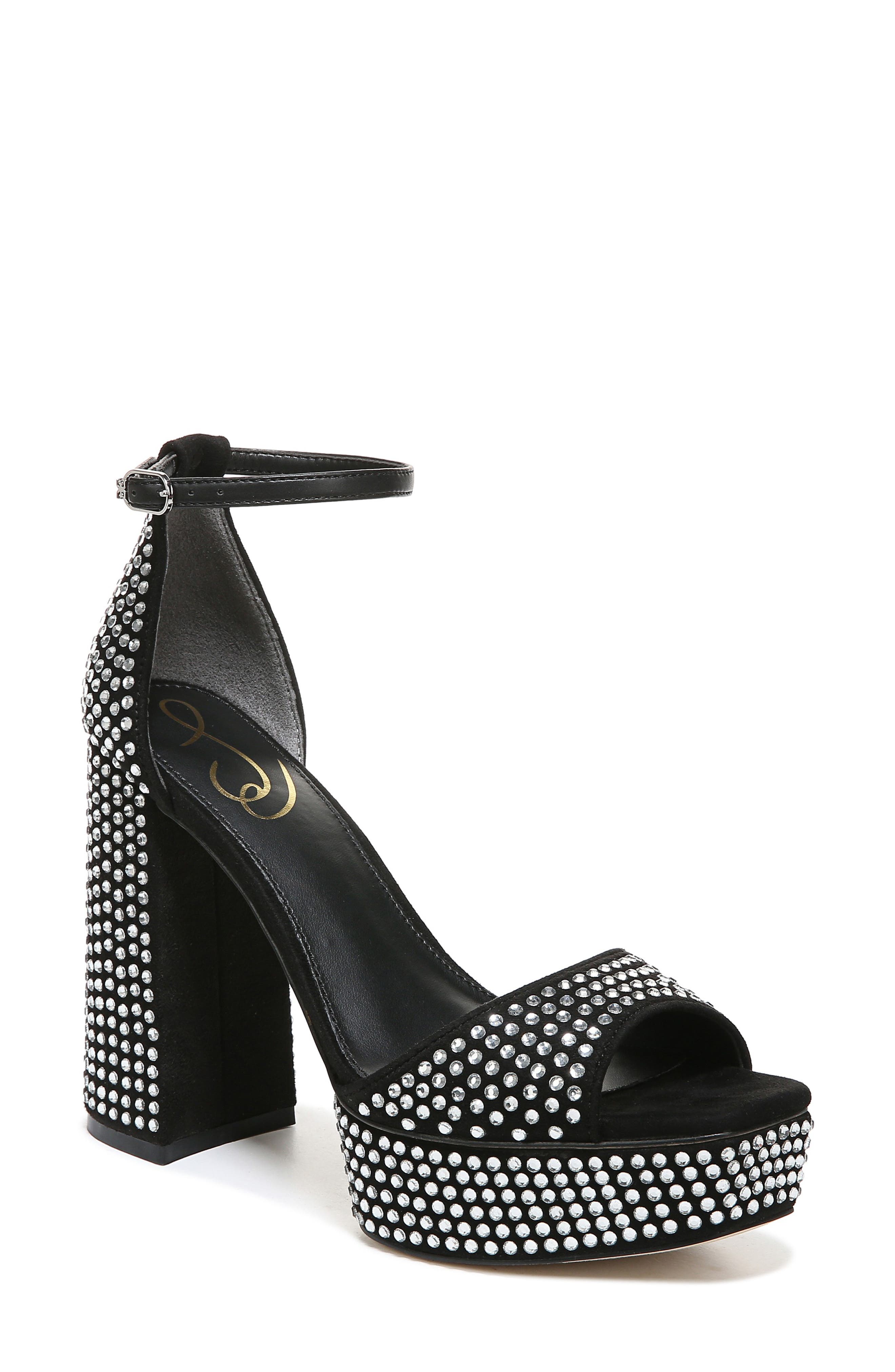 Sam Edelman Nellie Glitz Platform Sandal, Main, color, 