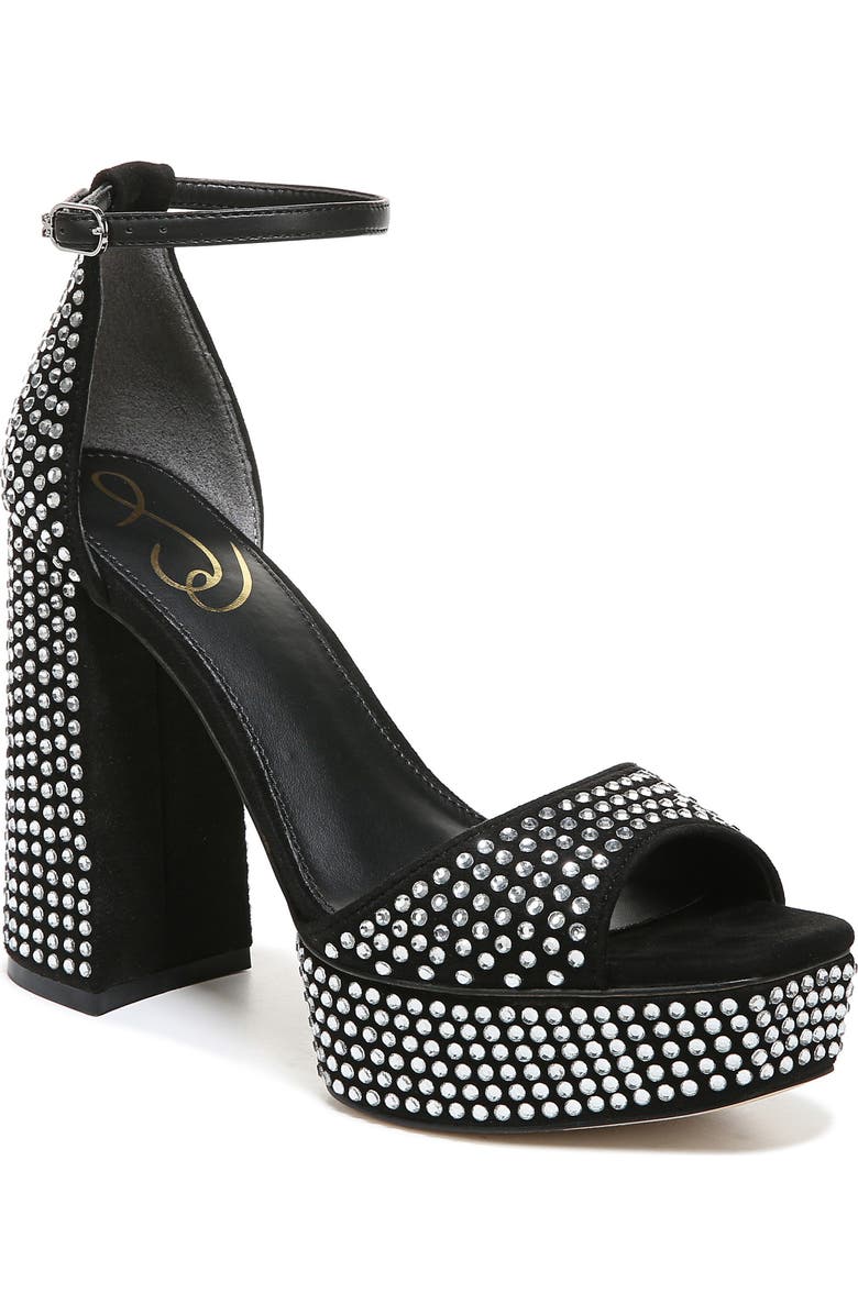 Sam Edelman Nellie Glitz Platform Sandal, Main, color,