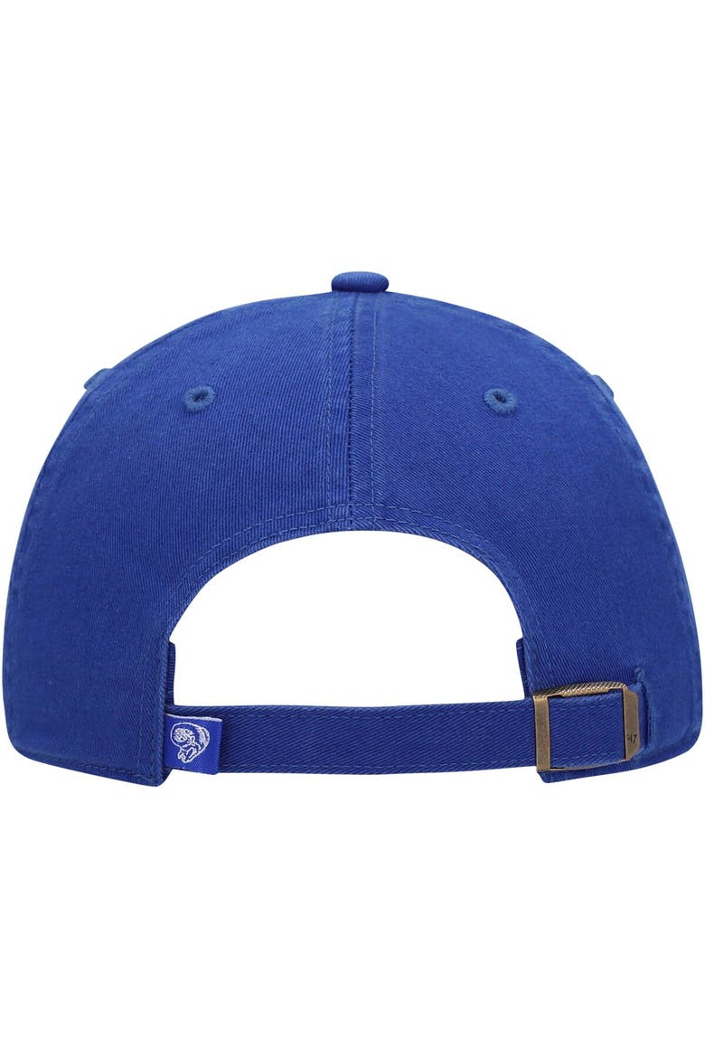 Men's '47 Royal Los Angeles Rams Clean Up Legacy Adjustable Hat, Alternate, color, Royal