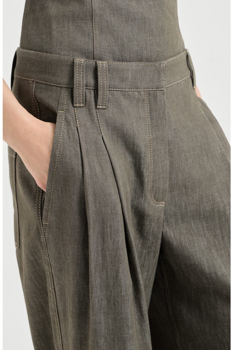 Wide Smart trousers, Alternate, color, Olive