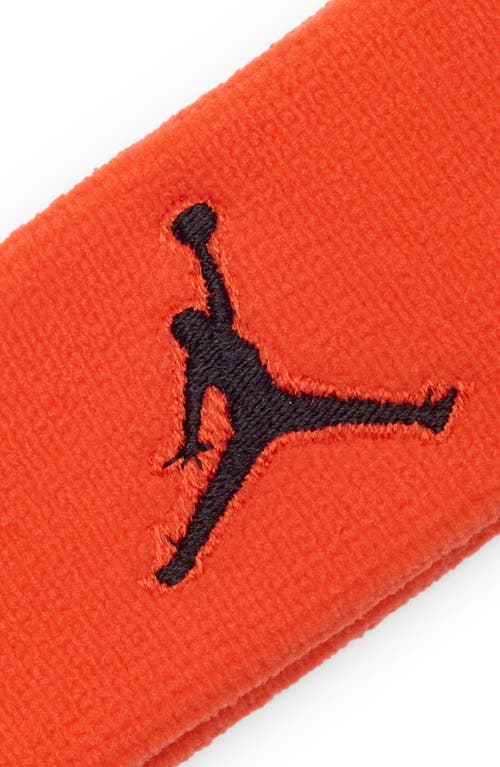 Jordan Dri-fit Jumpman Headband In Orange