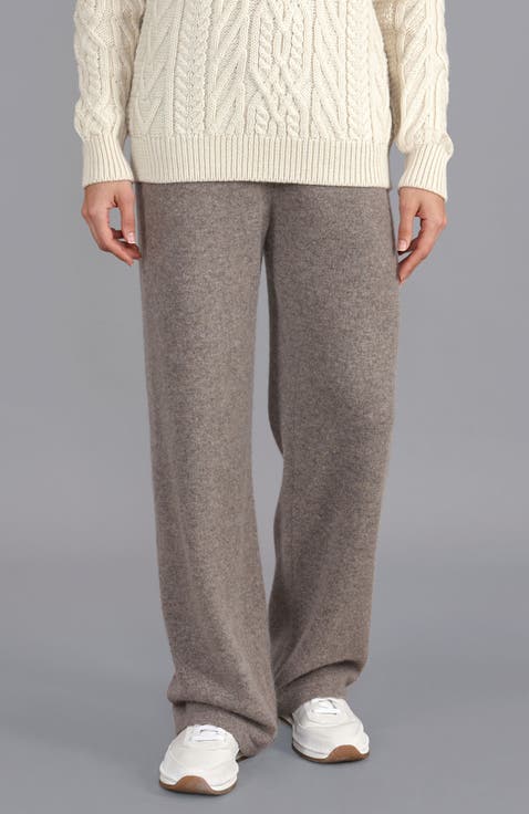 Lucia Lambswool Knitted Trousers