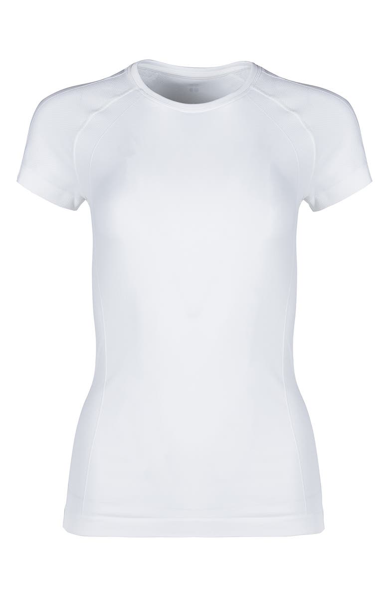 Sweaty Betty Athlete Seamless Workout T-Shirt, Alternate, color, White