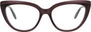McQueen 53mm Cat Eye Optical Glasses
