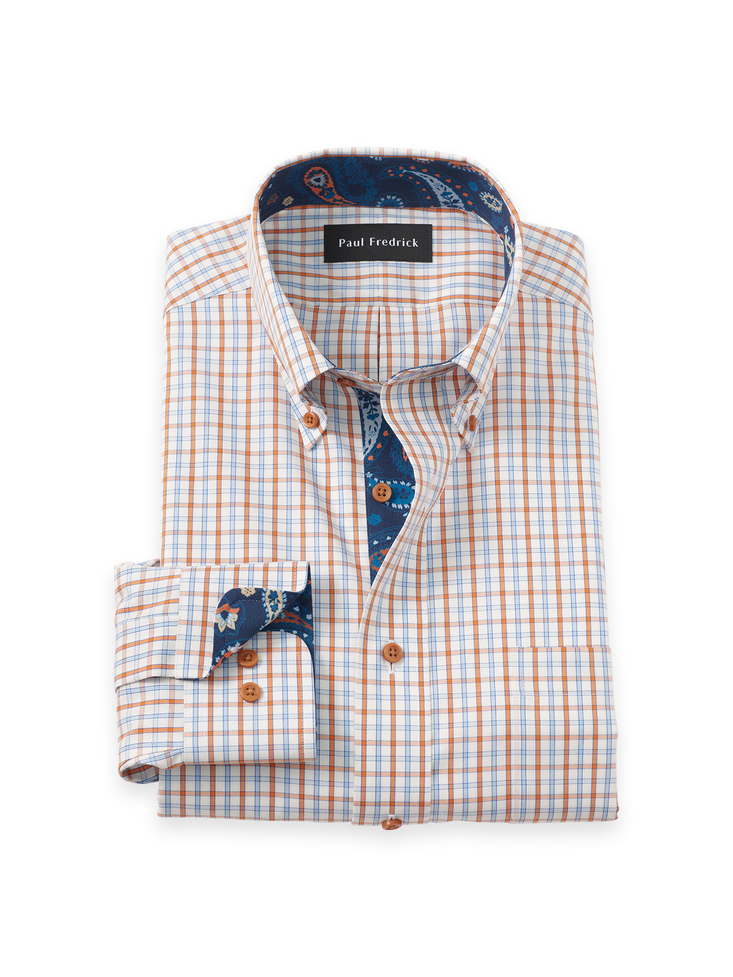 selected BLUE/RUST