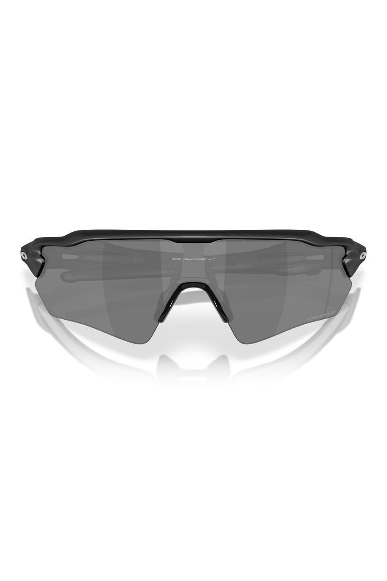 131mm Prizm™ Polarized Rectangular Sunglasses, Alternate, color, MATTE BLACK/ PRIZM BLACK