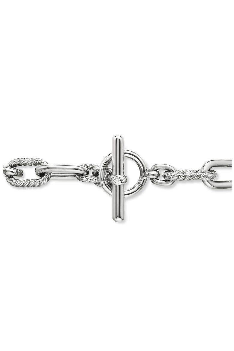 Madison® Toggle Chain Bracelet, 11mm, Alternate, color, STERLING SILVER