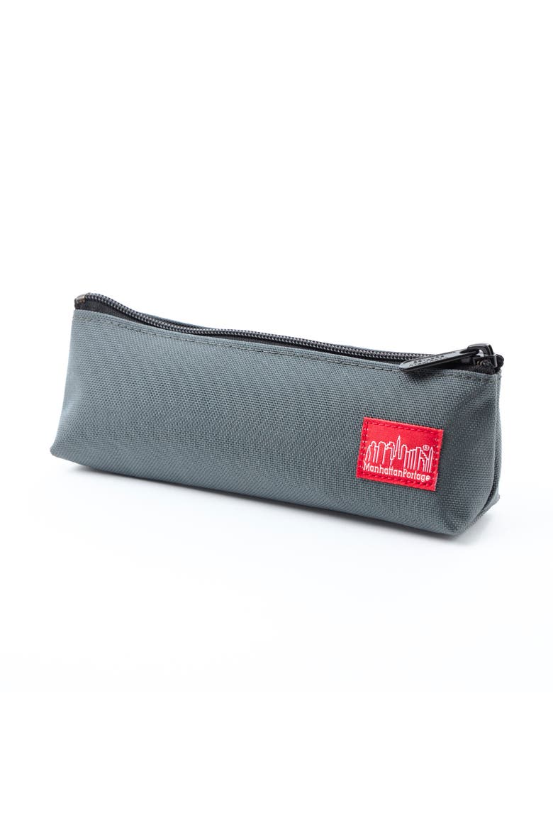 Cordura Pencil Case, Alternate, color, Grey