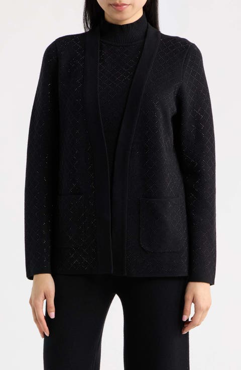 Diamond Heatset Cardigan