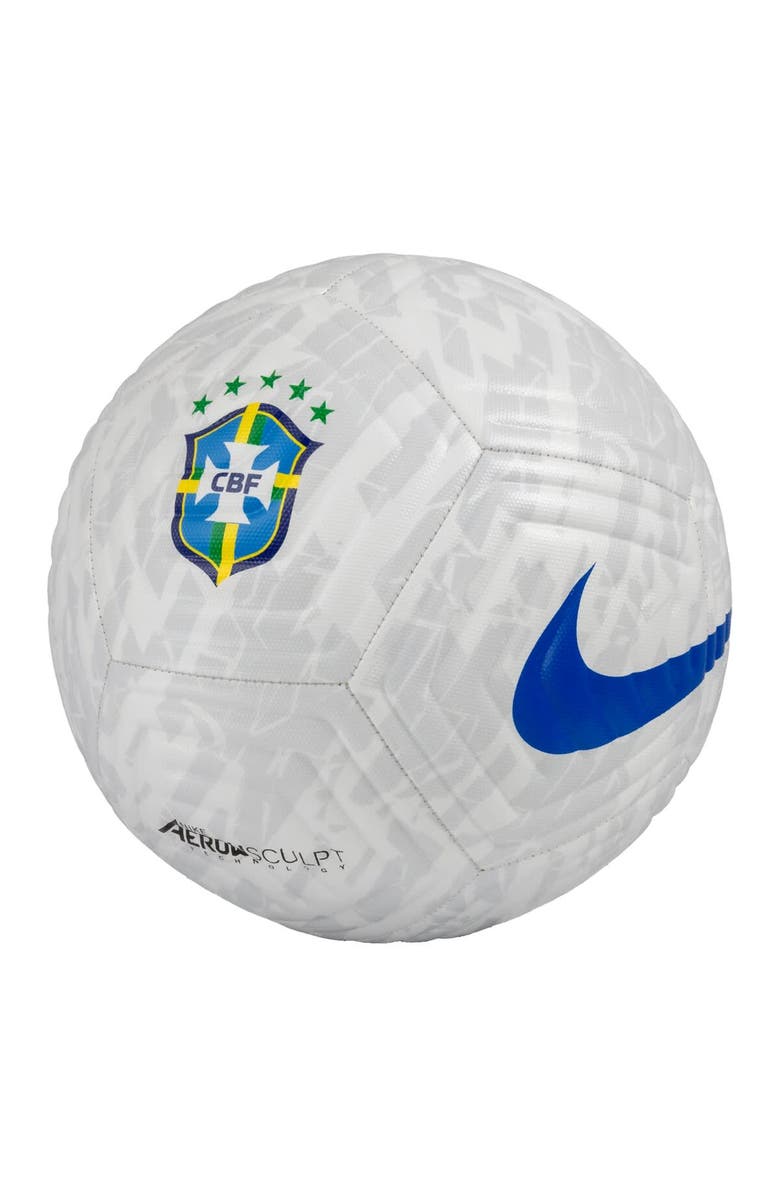 Nike Brazil National Team 2025/26 Academy Soccer Ball, Main, color, White