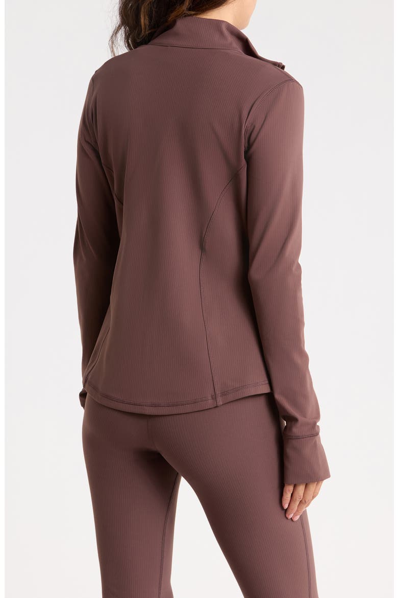 Altitude Full Zip Performance Jacket, Alternate, color, CLASSIC BROWN
