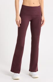 Z by Zella Aura Foldover Flare Leggings