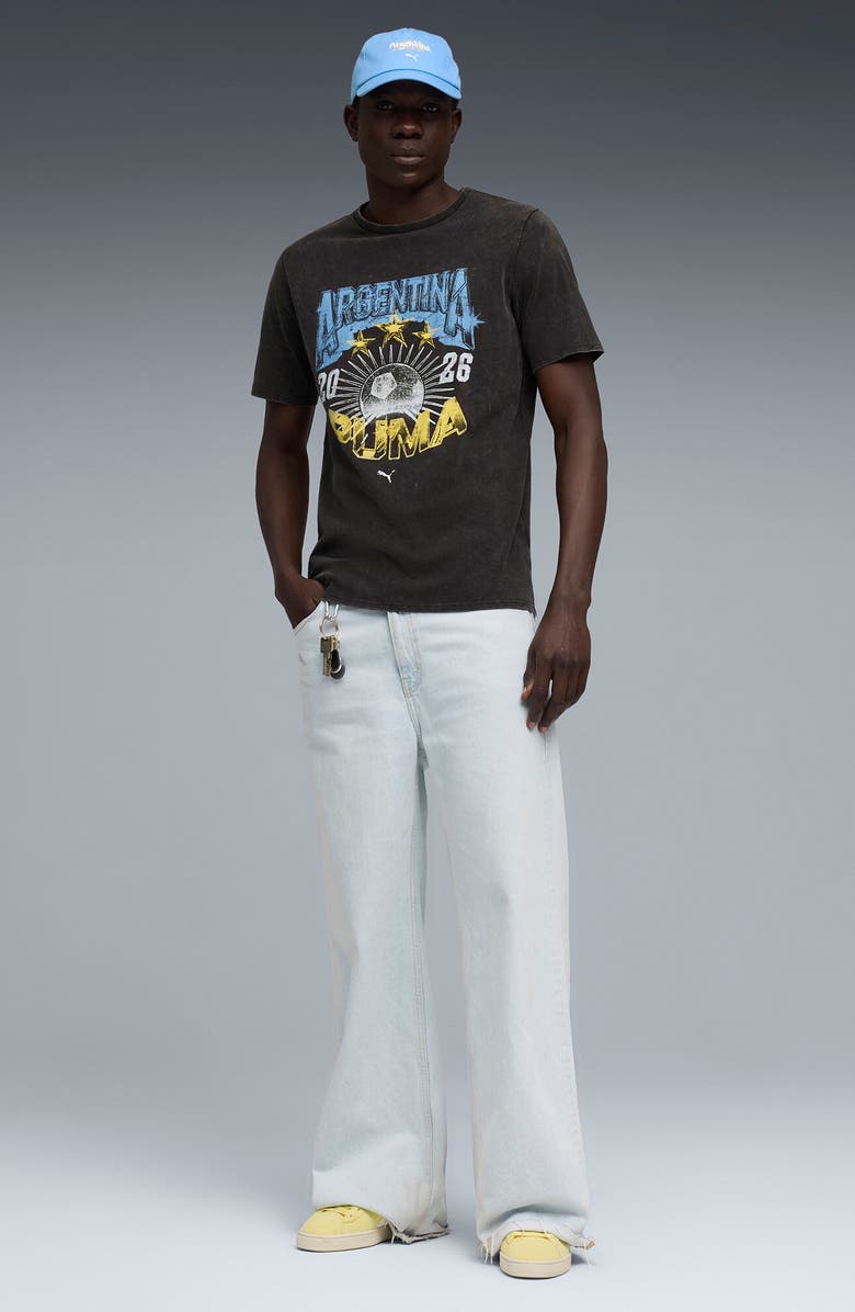 PUMA Fanpack '90s Bespoke Argentina Cotton Graphic T-Shirt, Alternate, color, 