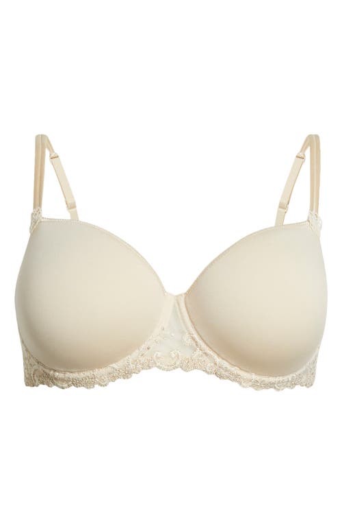 Simone Perele Delice 3d Molded Underwire Demi Bra In Neutral