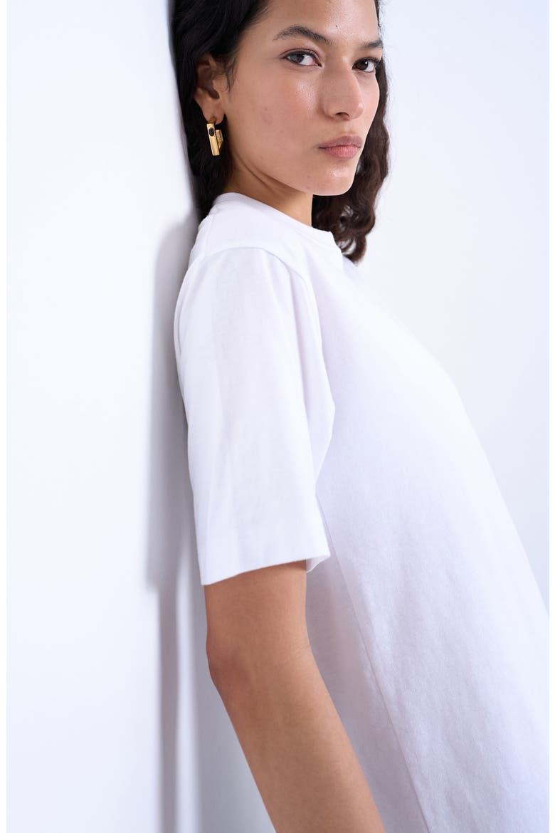 Classic Cotton T-Shirt, Alternate, color, WHITE