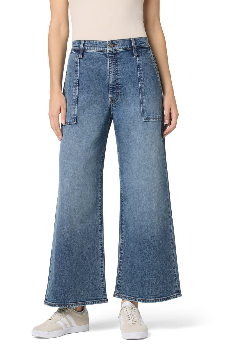 Hudson Jeans Jolene Wide Leg Ankle Crop Jeans, Main, color, Atwood