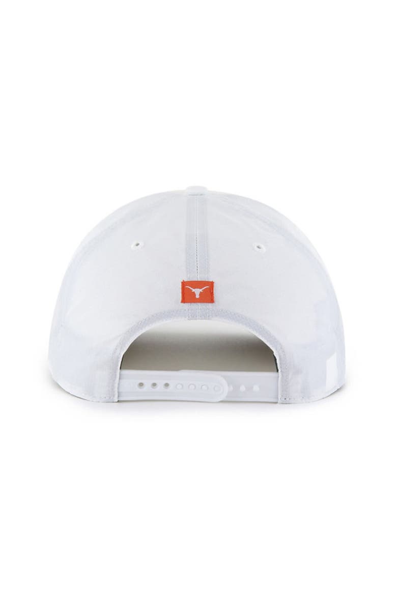 Men's '47 White Texas Longhorns Condor Hitch brrr° Adjustable Hat, Alternate, color, White