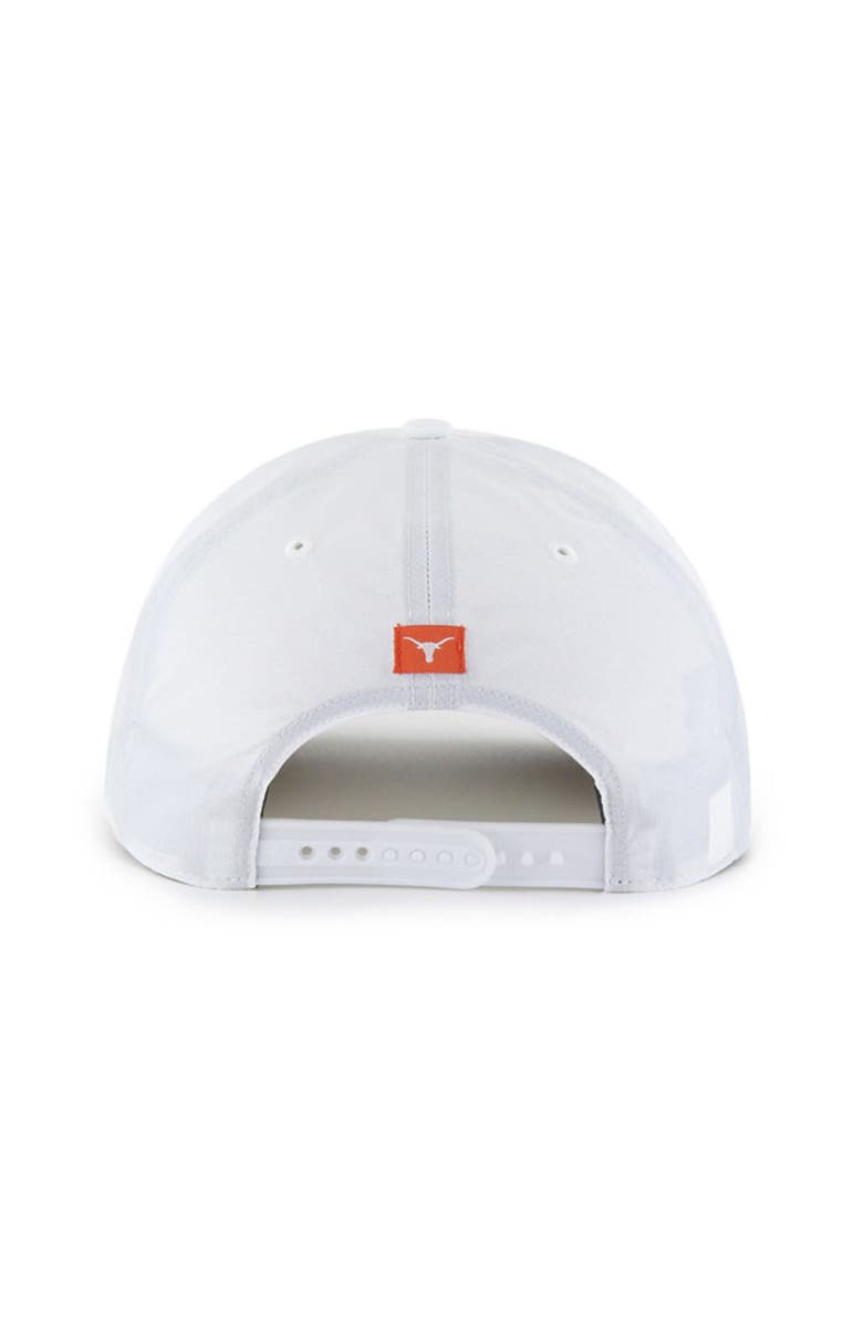 '47 Men's '47 White Texas Longhorns Condor Hitch brrr° Adjustable Hat, Alternate, color, 