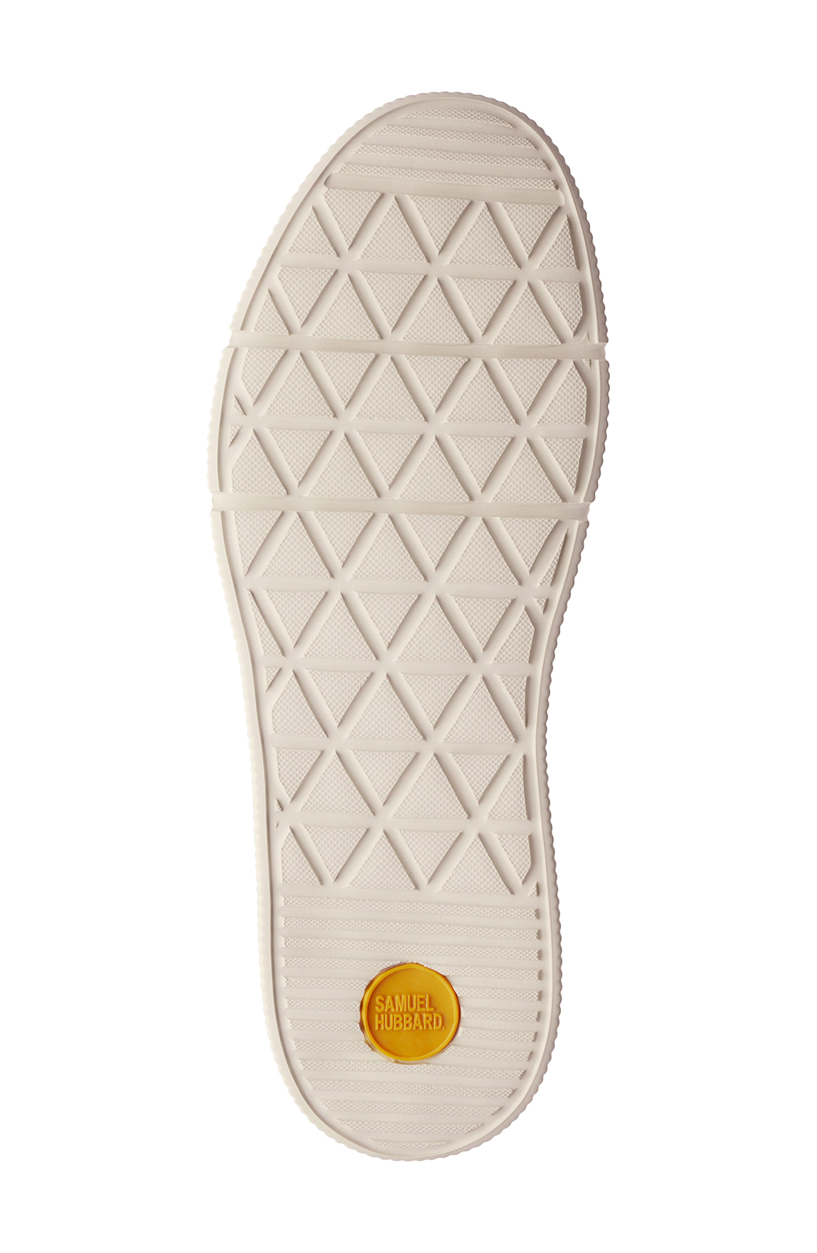 Samuel Hubbard Featherlight Laguna Zip Sneaker, Alternate, color, Black Leather