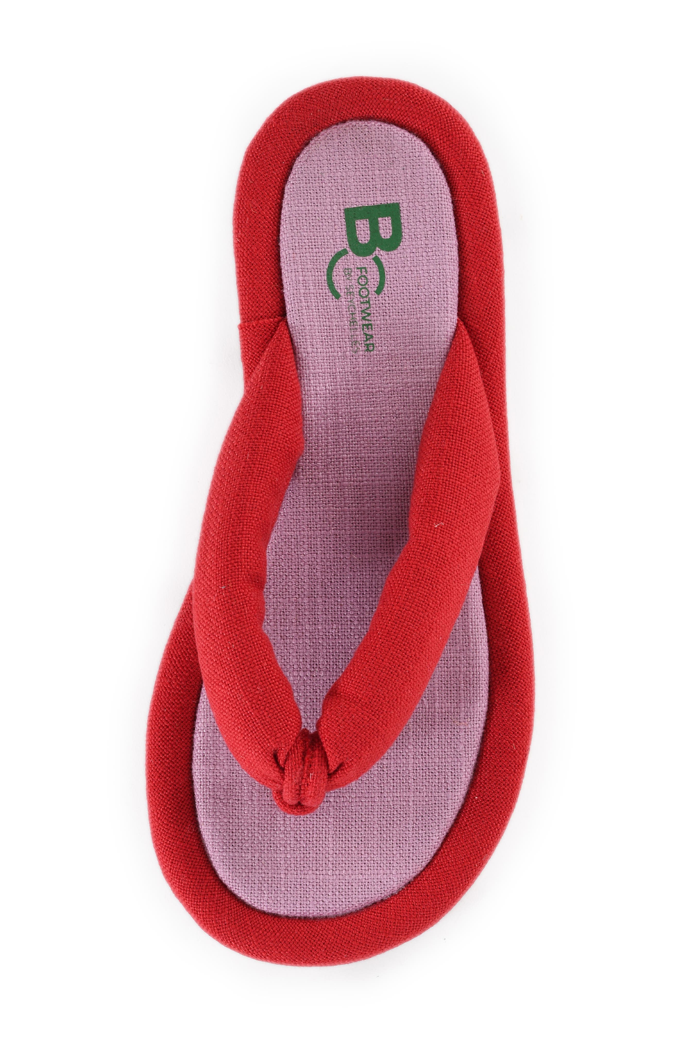 Flipside Flip Flop, Alternate, color, RED