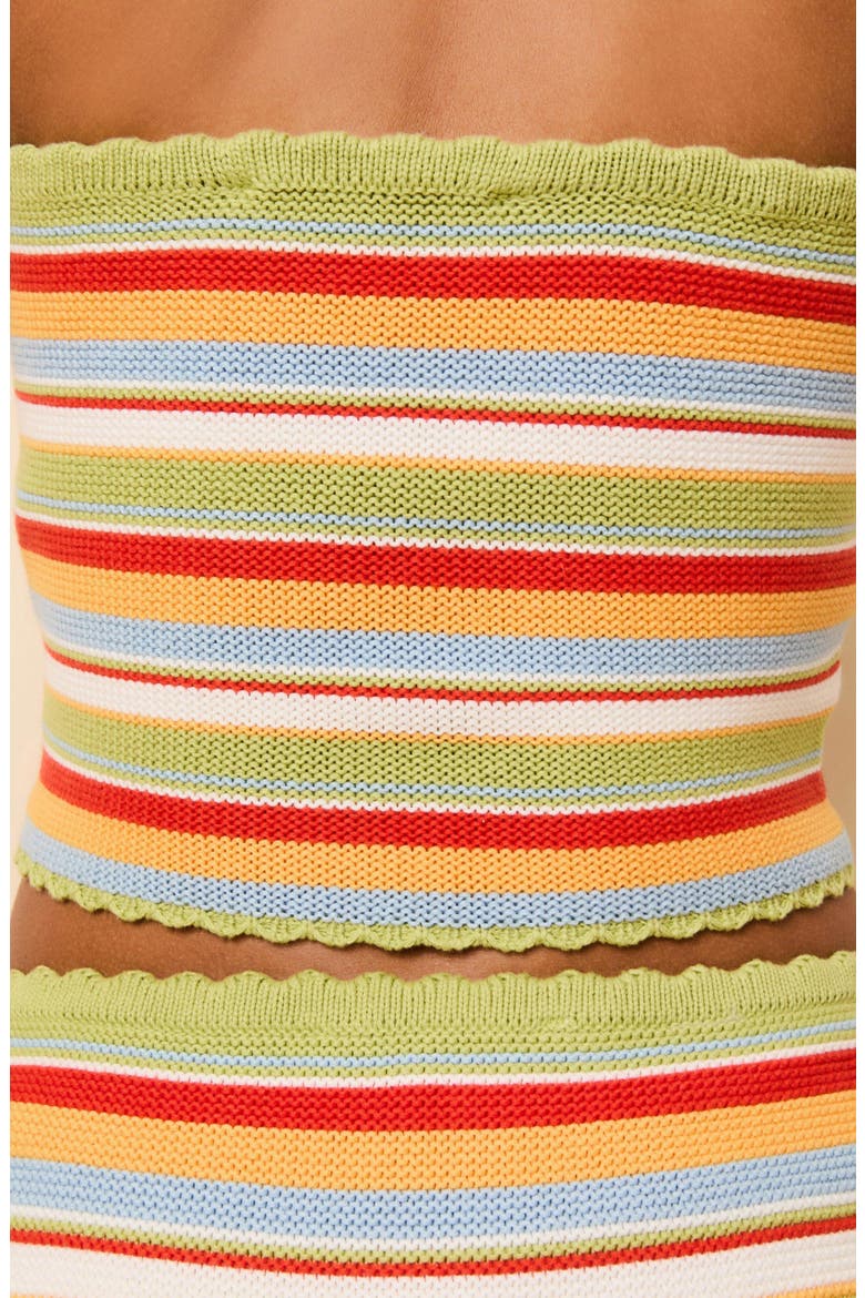 The Celeste Stripe Knit Skort, Alternate, color, ST. BARTHS STRIPE