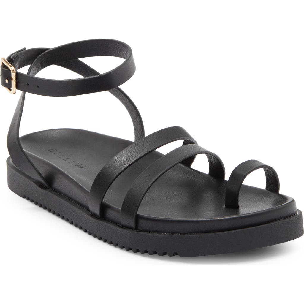 Billini Astrid Sandal in Black at Nordstrom Rack, Size 8