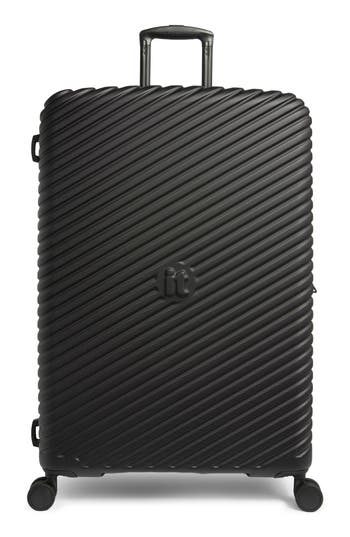 It Luggage Pleating 31-inch Hardside Spinner Luggage In Black