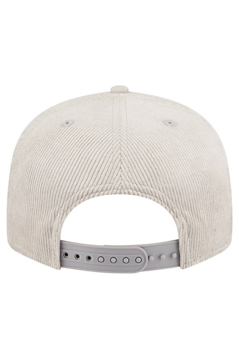 Men's New Era Gray Dallas Cowboys Cord Rope 9FIFTY Snapback Hat, Alternate, color, Gray