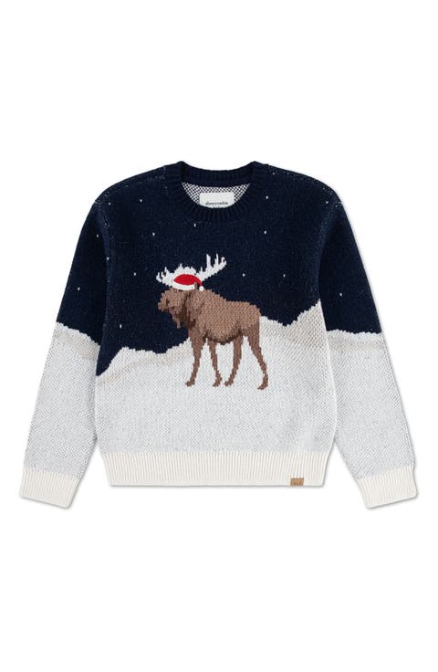 Kids' Moose Sweater (Little Kid & Big Kid)