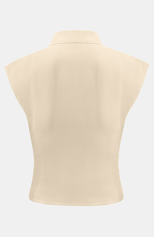 Ow Collection Women's Neutrals Marley Top - Sand In Neutral
