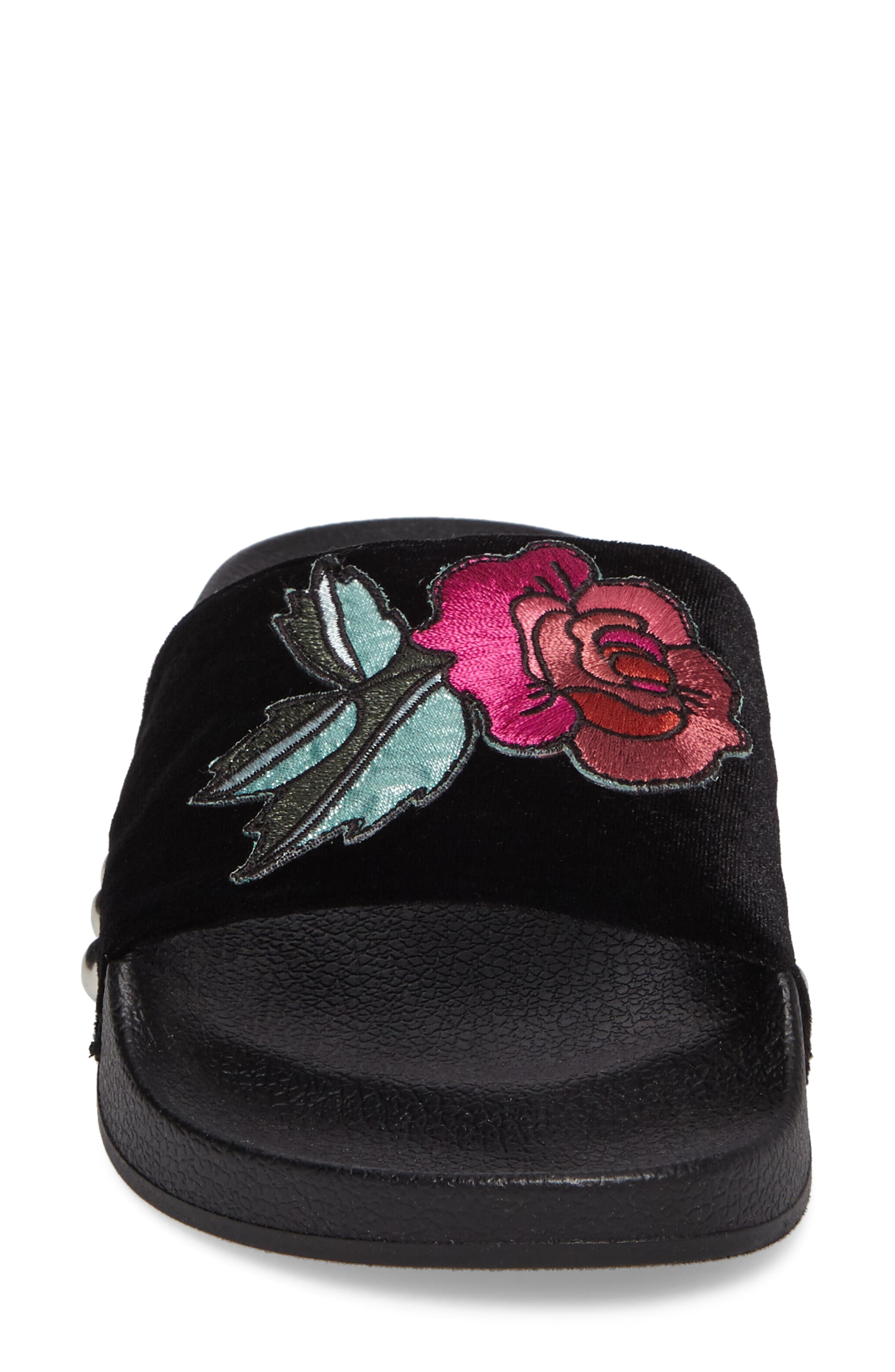 Steve Madden Patches Slide Sandal, Alternate, color, 