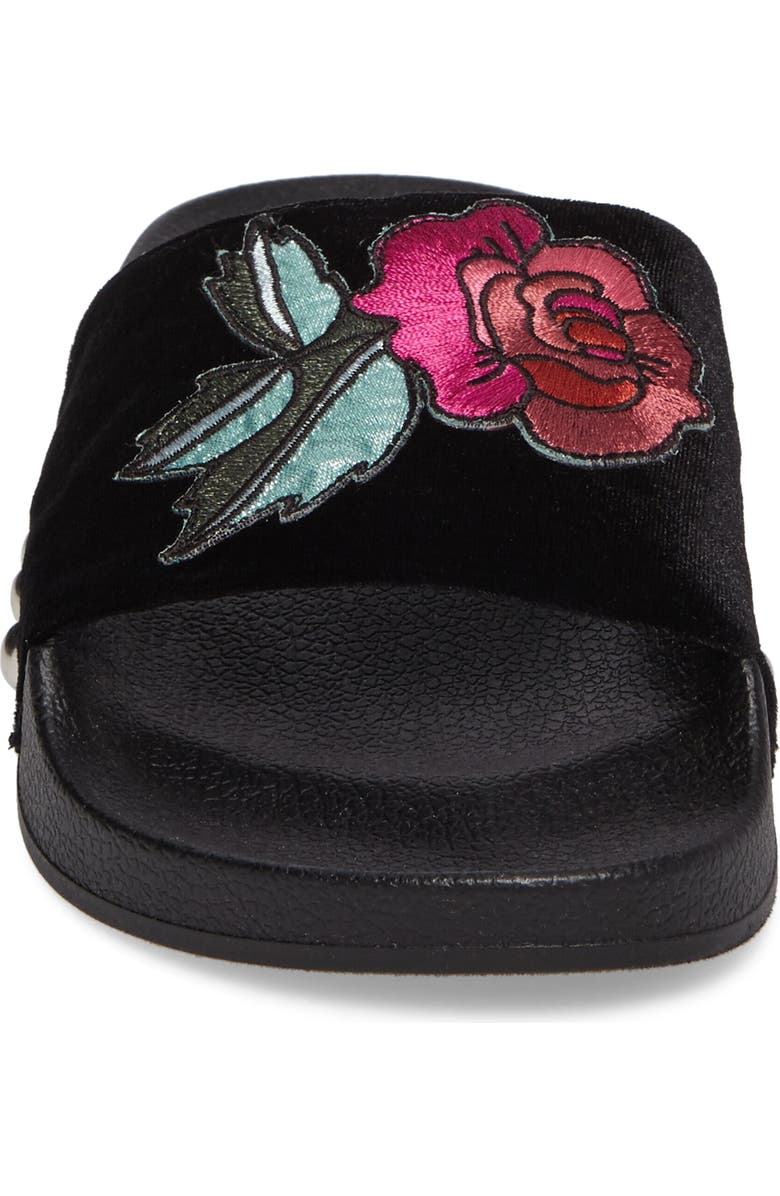 Steve Madden Patches Slide Sandal, Alternate, color,