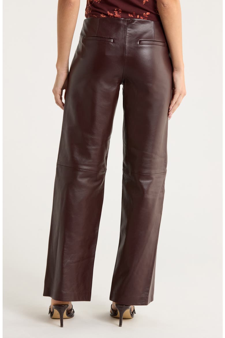 Veda Vida Wide Leg Pants, Alternate, color, MERLOT