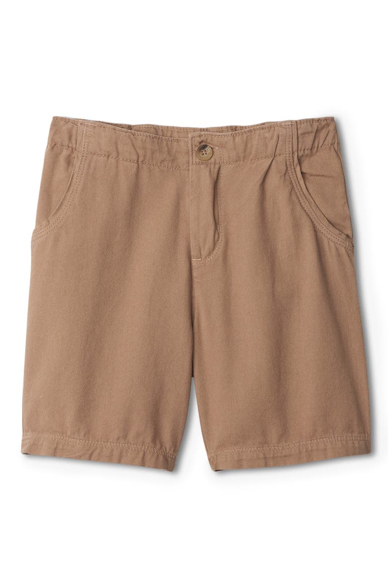 Kids' Twill Shorts, Main, color, THATCHED