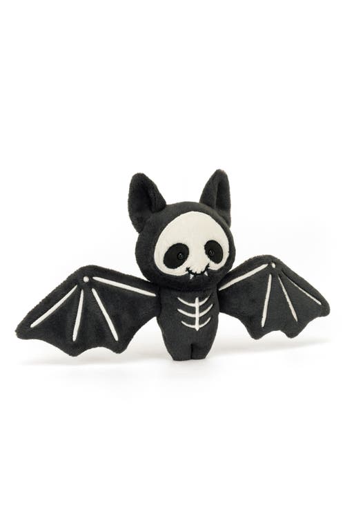 Jellycat Skelebat Jim Stuffed Animal in Multi 