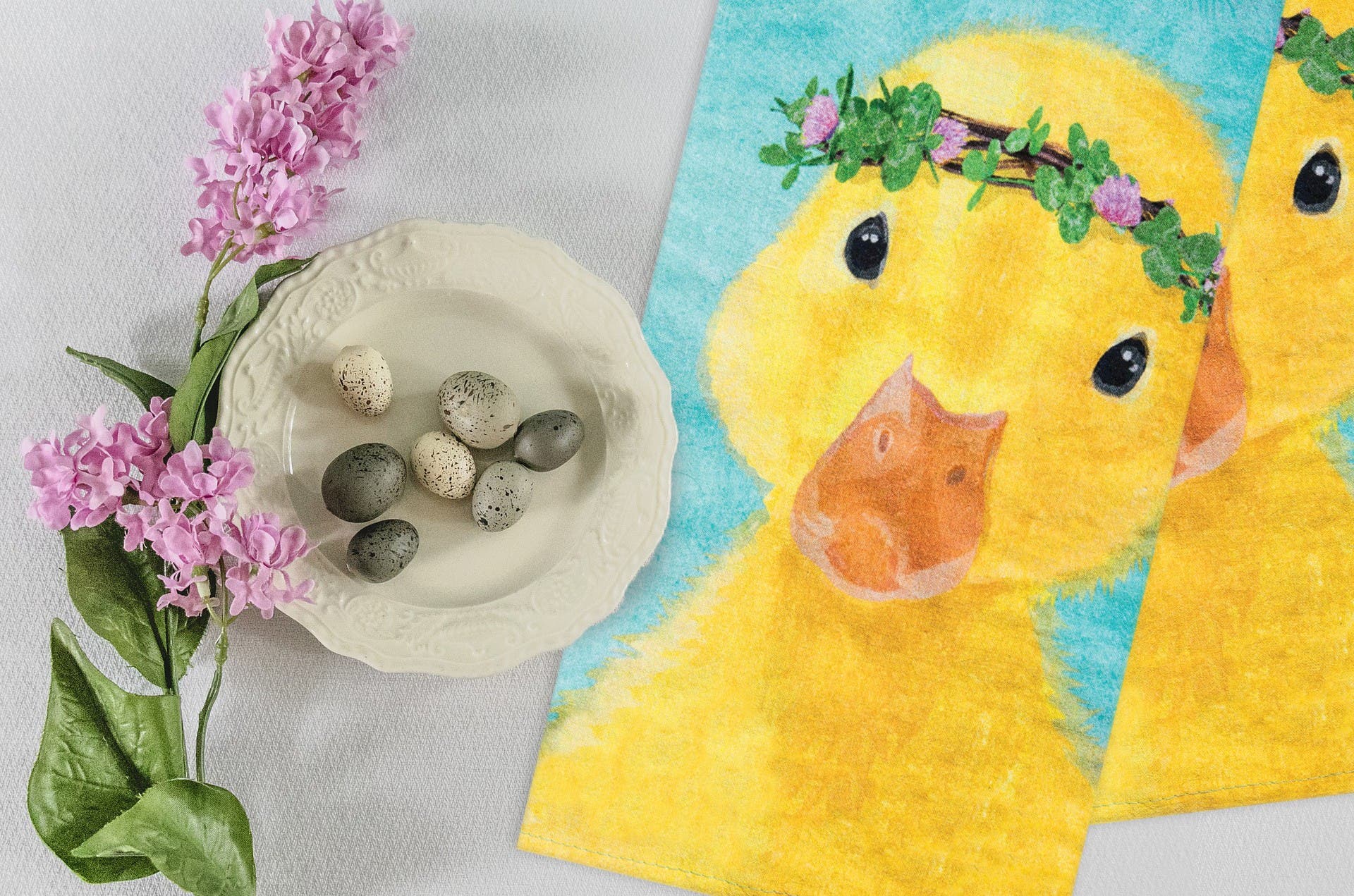 C&F Home Duckling Kitchen Dishtowel - Thumbnail 2