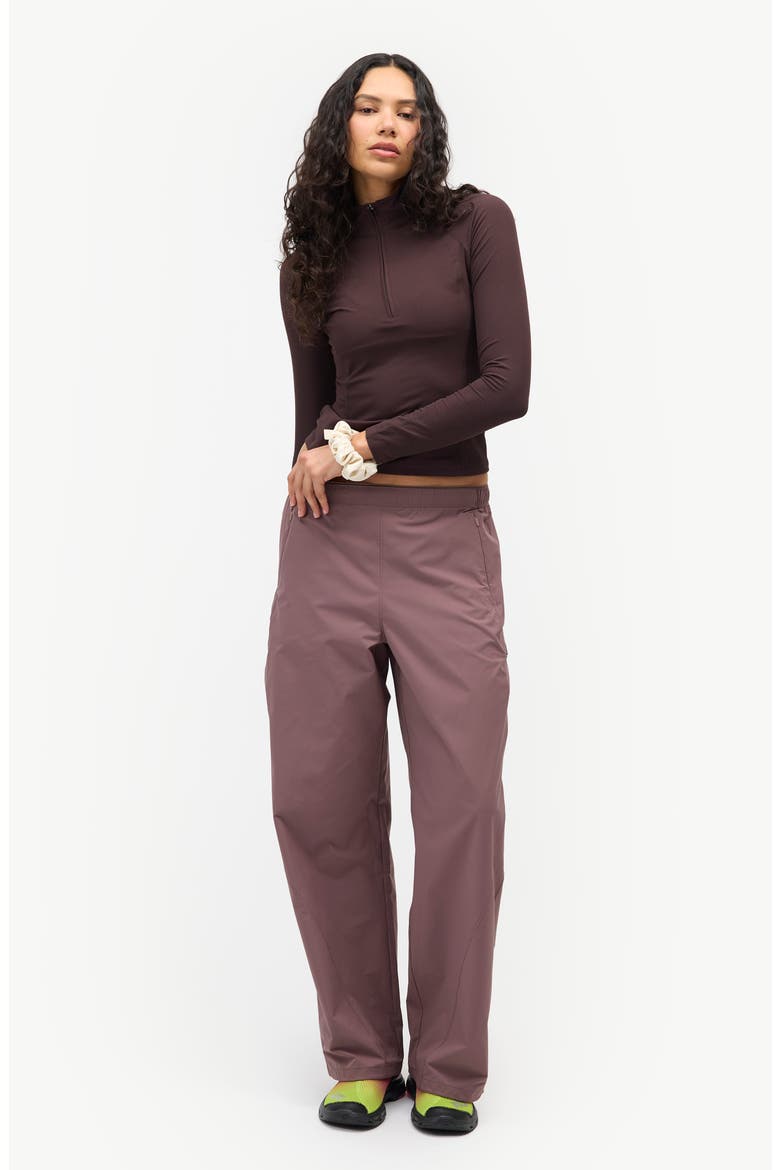 Julie Quarter Zip Top, Alternate, color, AMERICANO