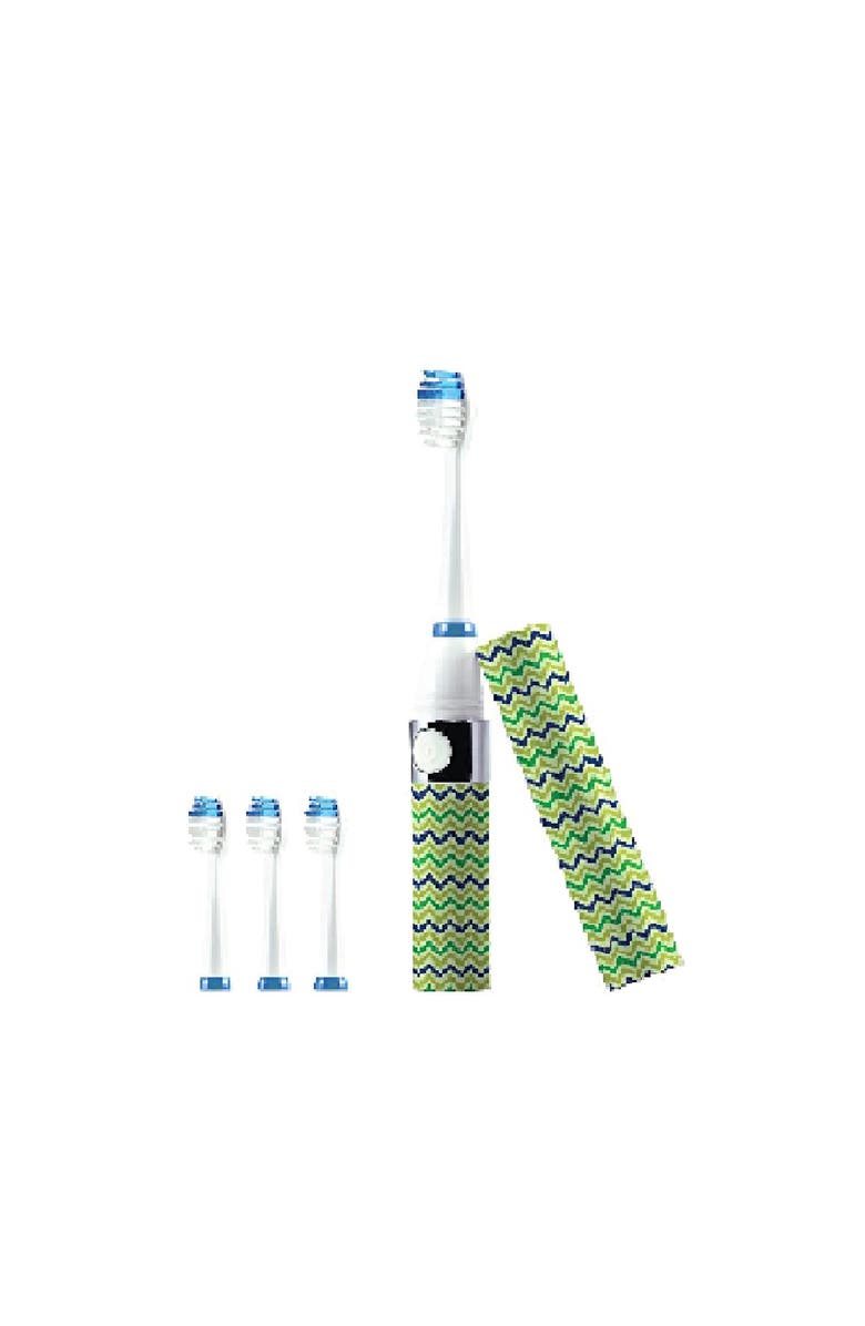 PURSONIC Family Bundle Portable Sonic Toothbrush 3-Pack, Alternate, color, Blue, Pink, Green