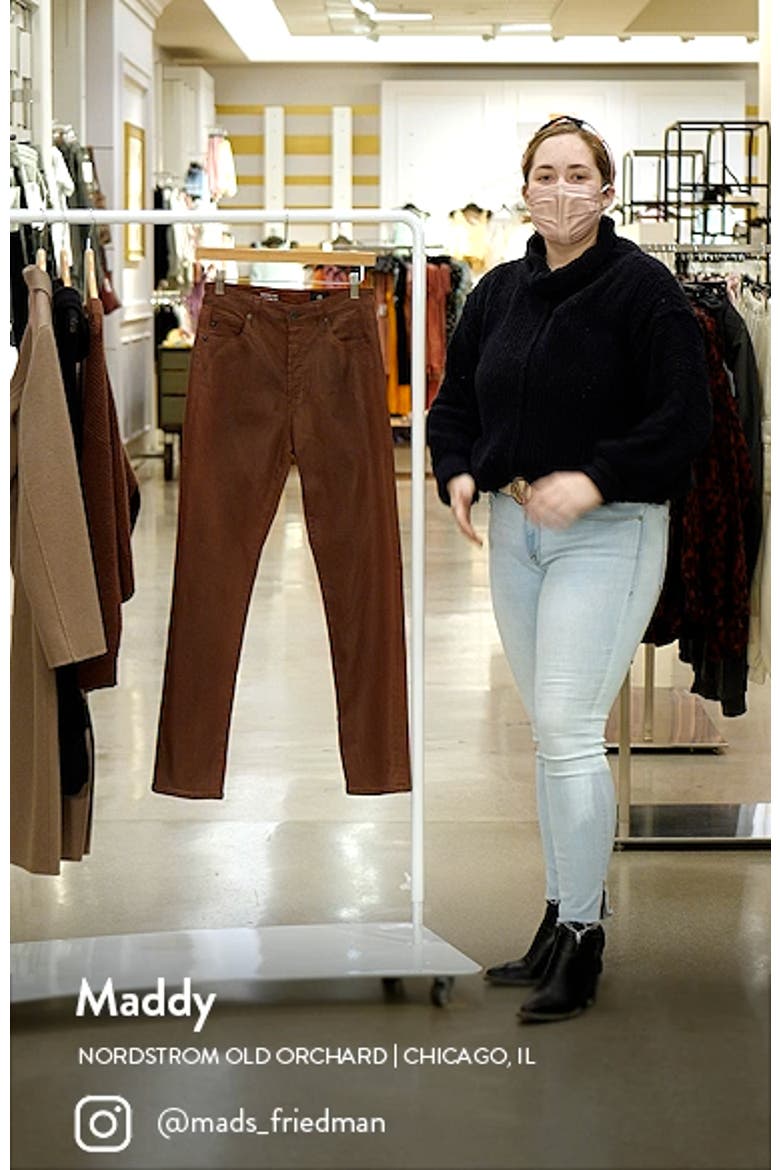 Alexxis Coated Slim Straight Leg Jeans video