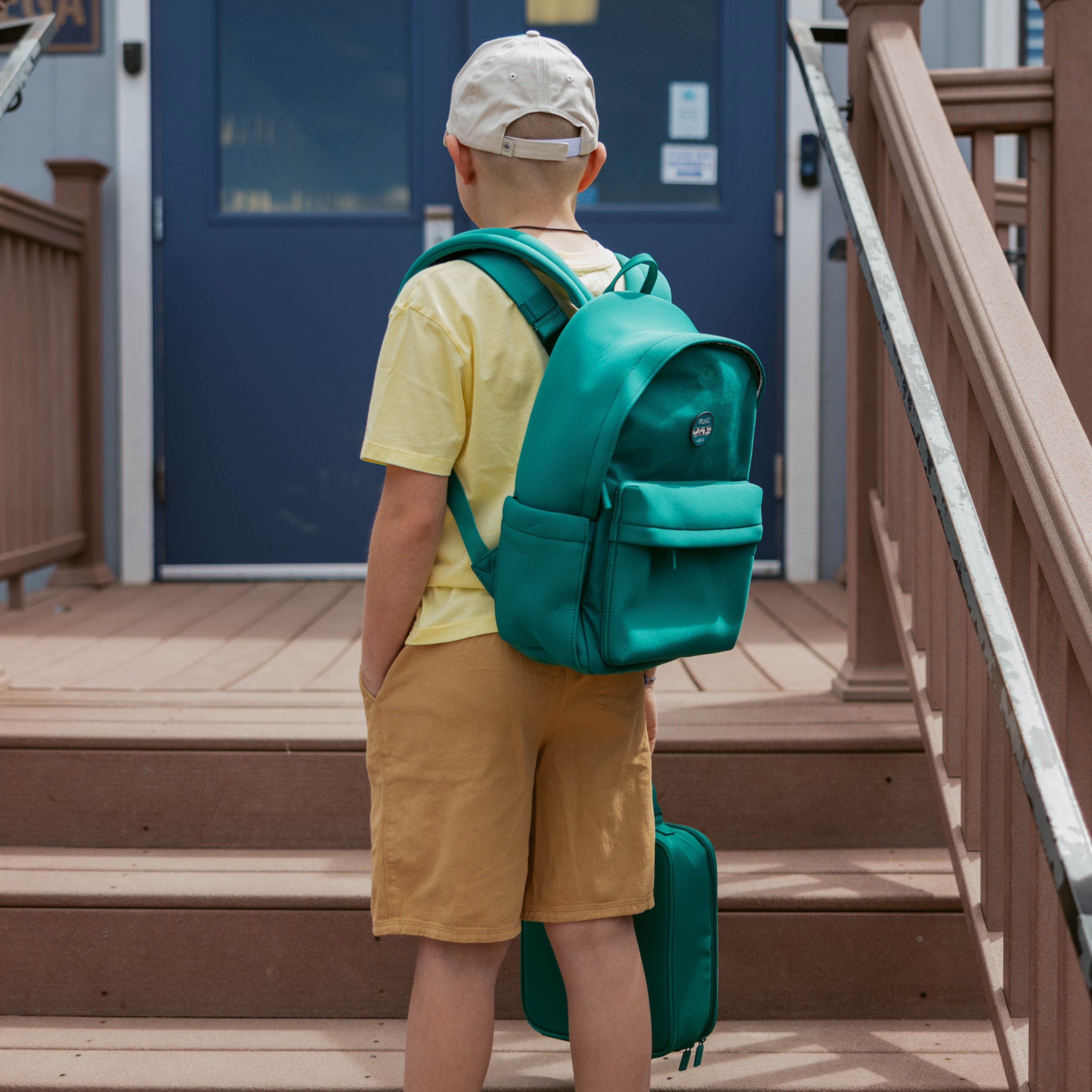 Kids Backpack, Alternate, color, Peacock